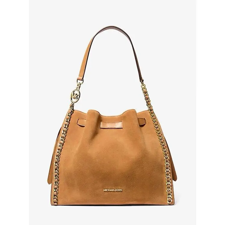 Mina Large Chain Shoulder Bag Deer Last One by Michael Kors