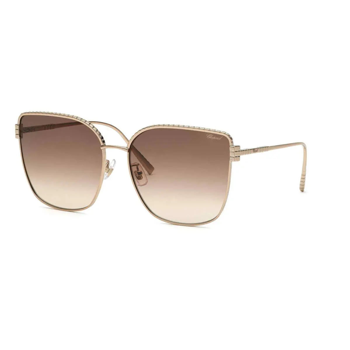 SCHG67M Schg 67 M Red Gold Sunglasses by Chopard