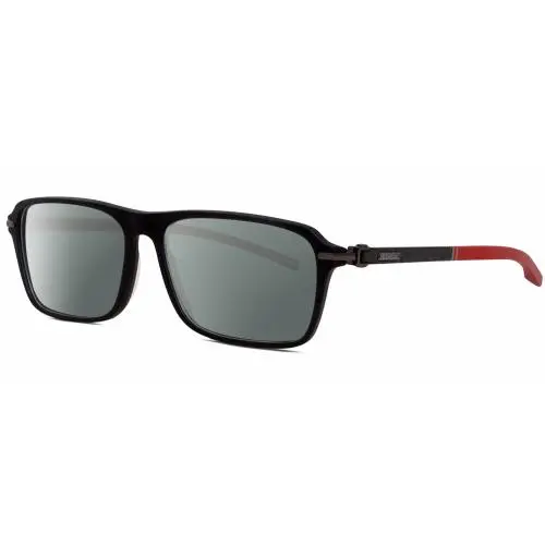 VCH310 Unisex Designer Polarized Sunglasses Black Gold Grey 52 mm 4 Opt Smoke Grey Polar by Chopard