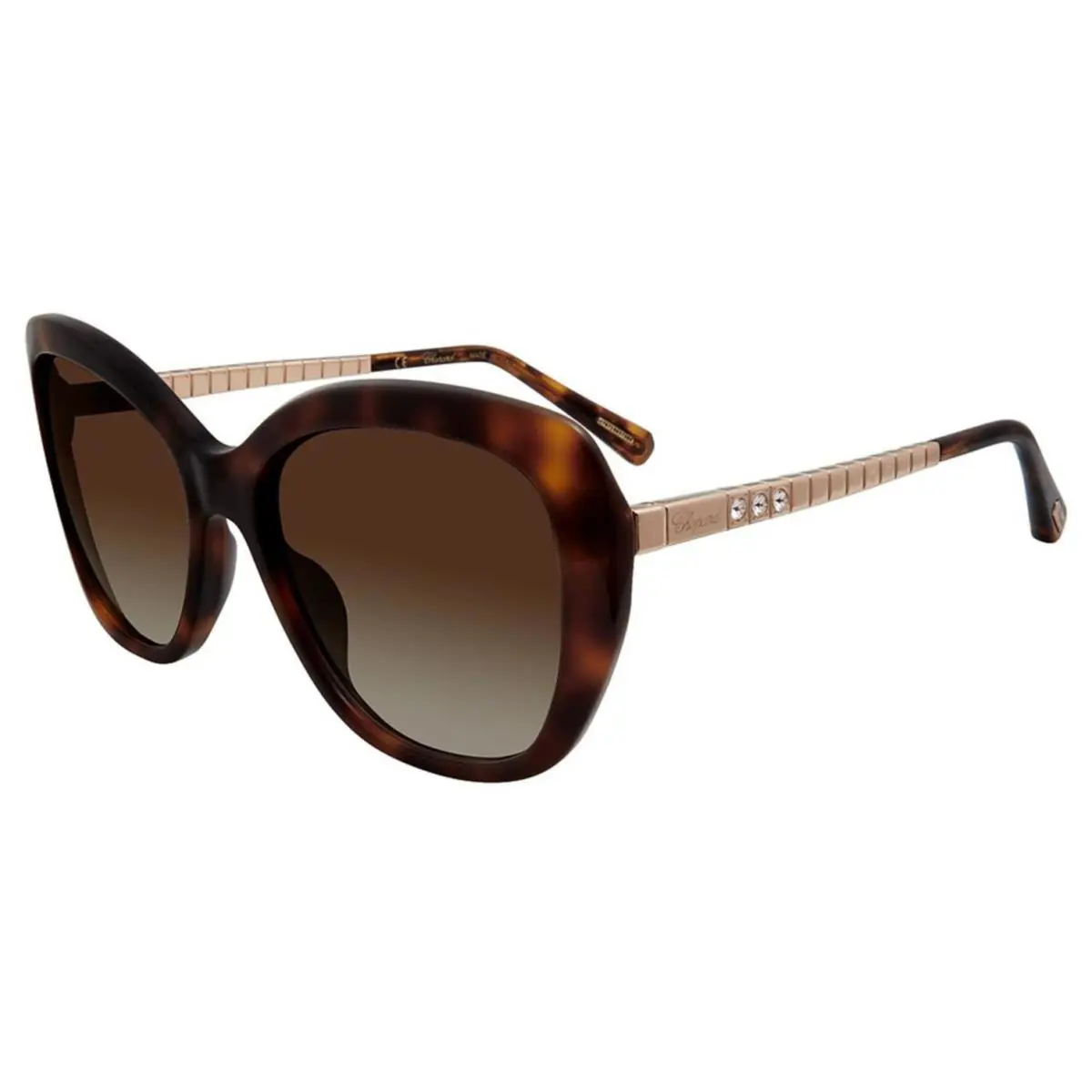 Chopard SCH259S Tortoise Tortoise 0752 Sunglasses