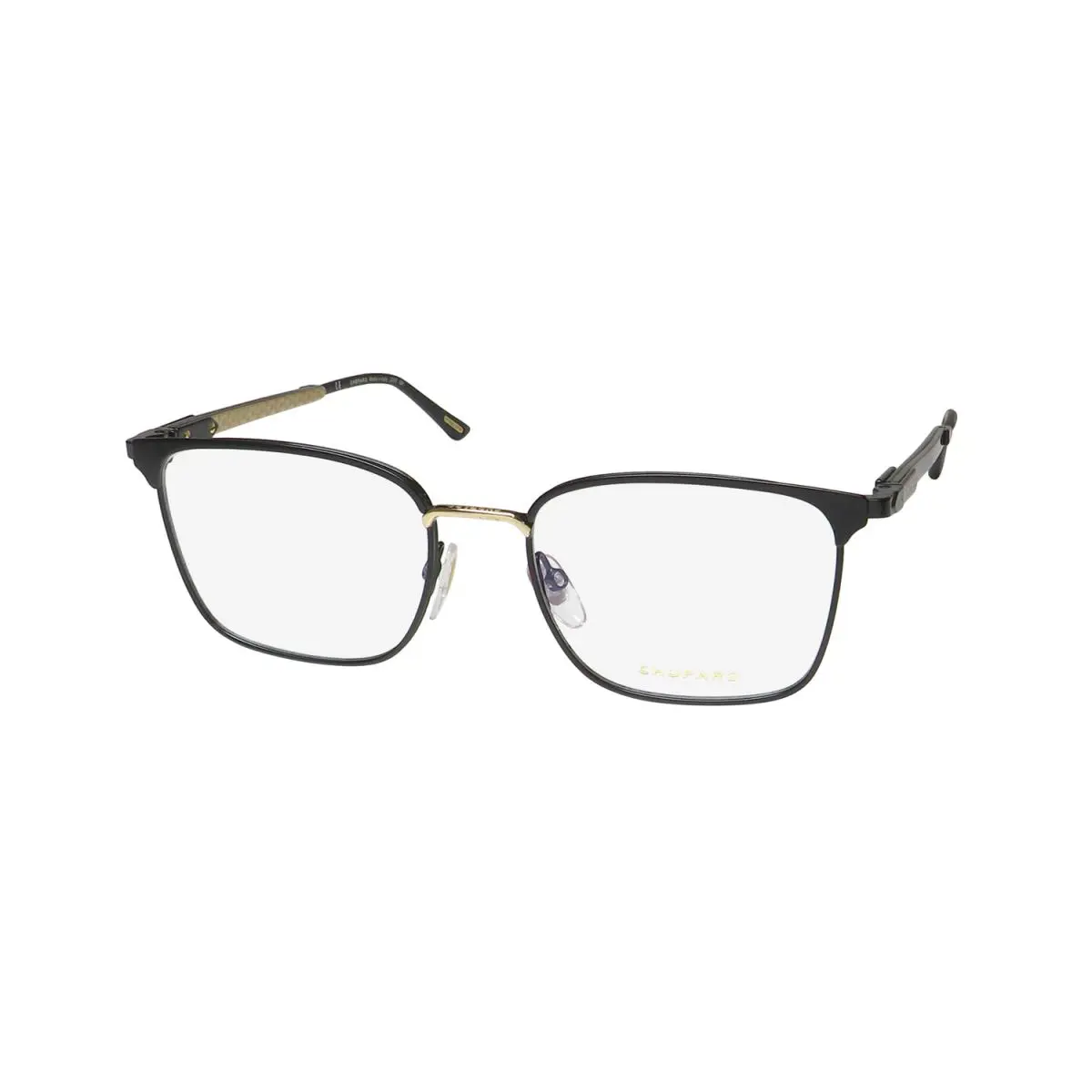 VCHG06 Eyeglass Frame/glasses Made IN Italy 23KT Gold Plated Hot Black by Chopard