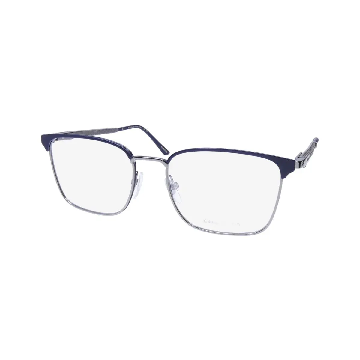 VCHG06 Eyeglass Frame/glasses Made IN Italy 23KT Gold Plated Hot Blue / Gunmetal by Chopard