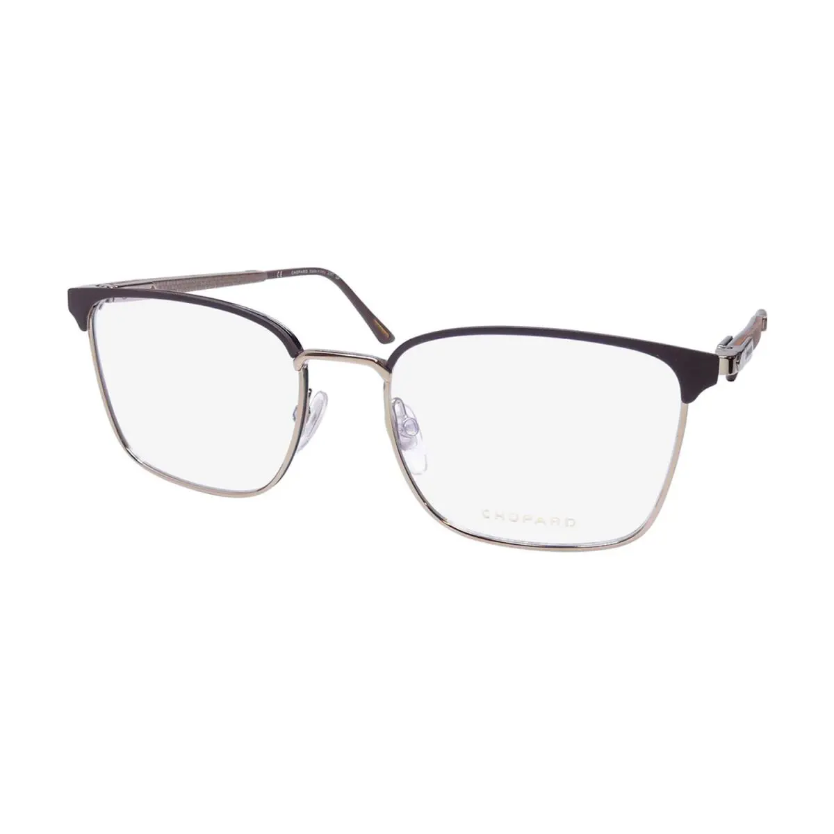 VCHG06 Eyeglass Frame/glasses Made IN Italy 23KT Gold Plated Hot Brown by Chopard