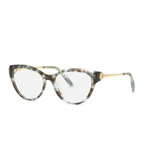 Chopard Women`s Eyeglasses Clear Demo Lens Havan/gold Plastic Frame VCH323S 06WS