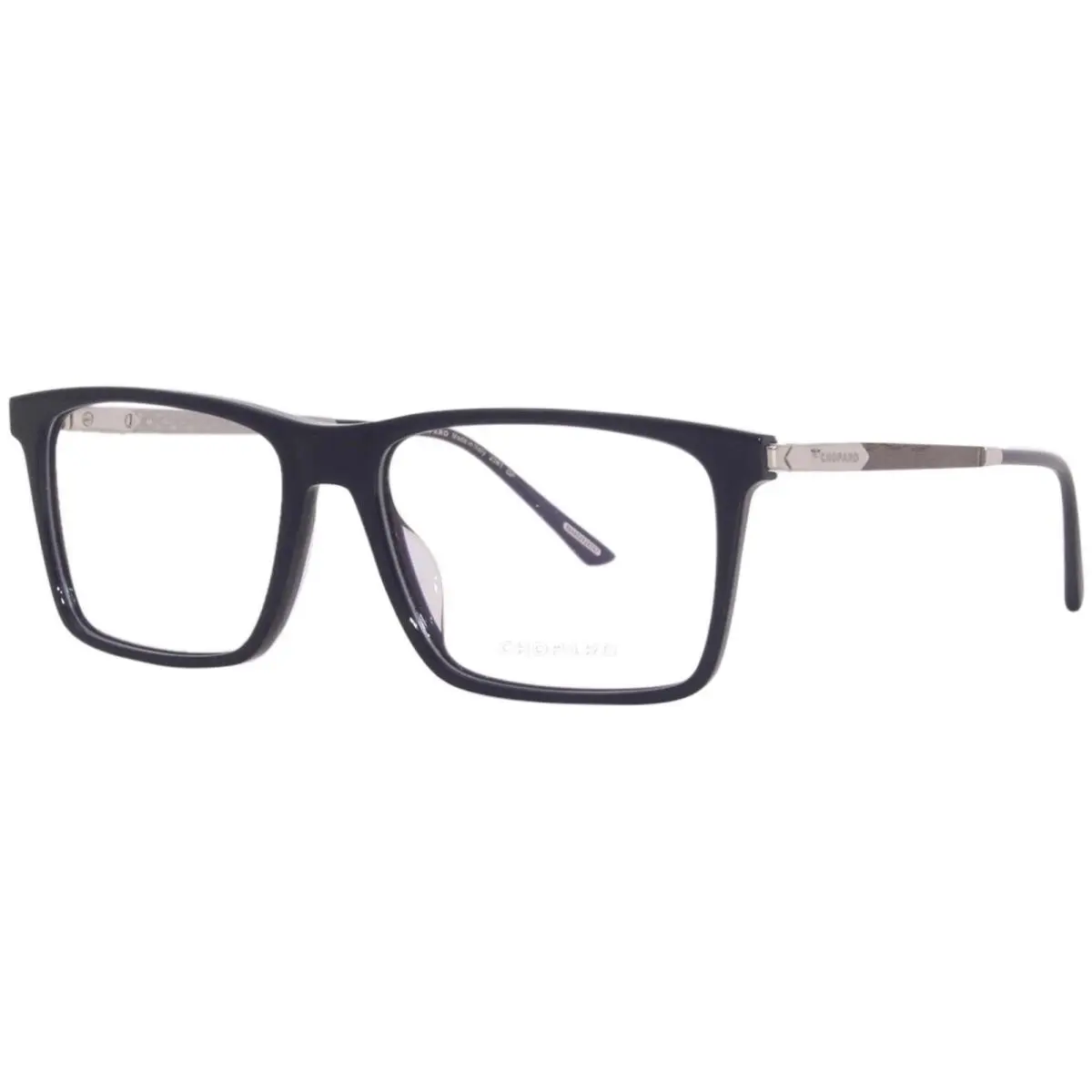 VCH343 0821 Eyeglasses Titanium Night Blue/23KT White Gold Plated 55mm by Chopard