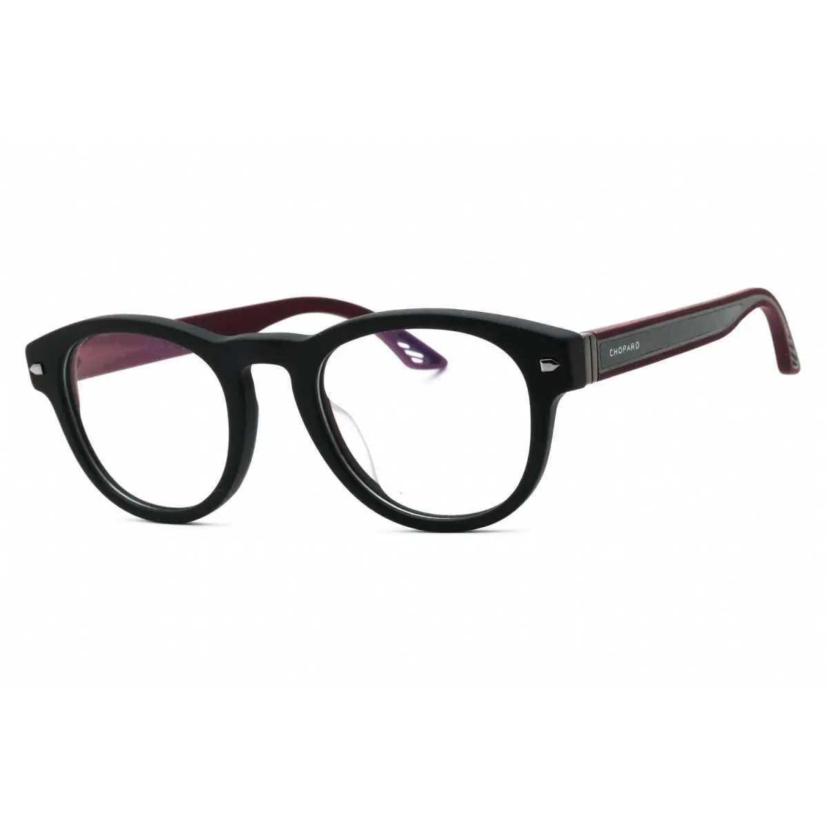 Chopard VCH327 703K Eyeglasses Matte Black Frame 49mm
