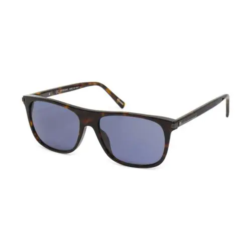 Chopard SCH294 Unisex Panthos Sunglasses Brown Tortoise Gunmetal/grey Blue 57 mm - Frame: Multicolor, Lens: Multicolor