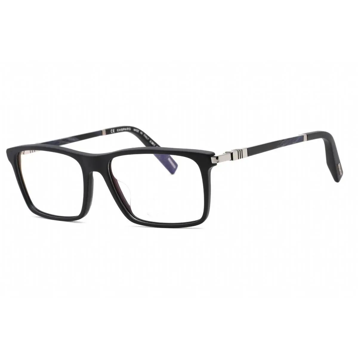 Chopard Mens Eyeglasses VCH295 06QS Matte Night Blue / Clear Lens 54X16X145