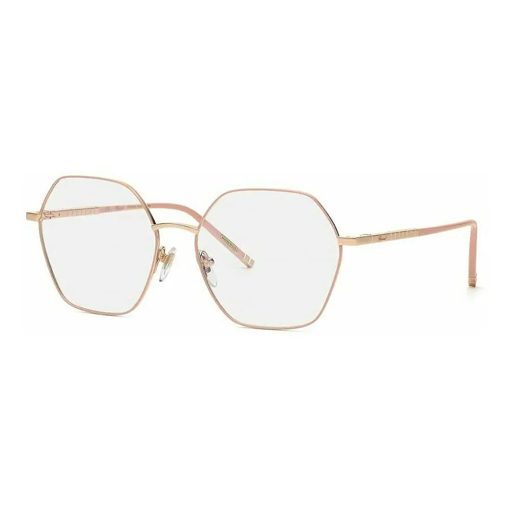 Chopard Women`s Hexagonal 56mm Eyeglasses Frames Copper Gold VCHG27M-02AM