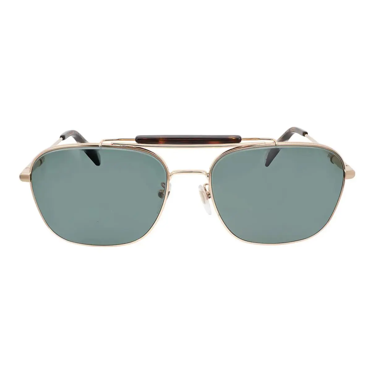 Chopard Shiny Rose Gold Metal Gray/green Polarized Lens Sunglasses 95221-0544