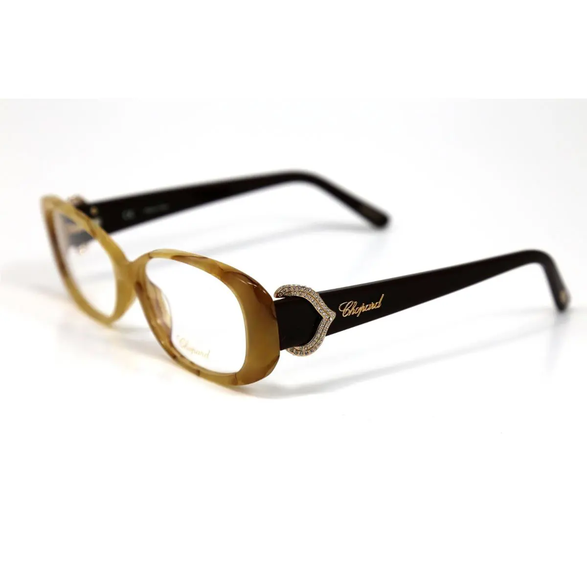 Chopard VCH104S Vch 104S 9BU Chocolate Eyeglass Frame Eyewear 54-15-140