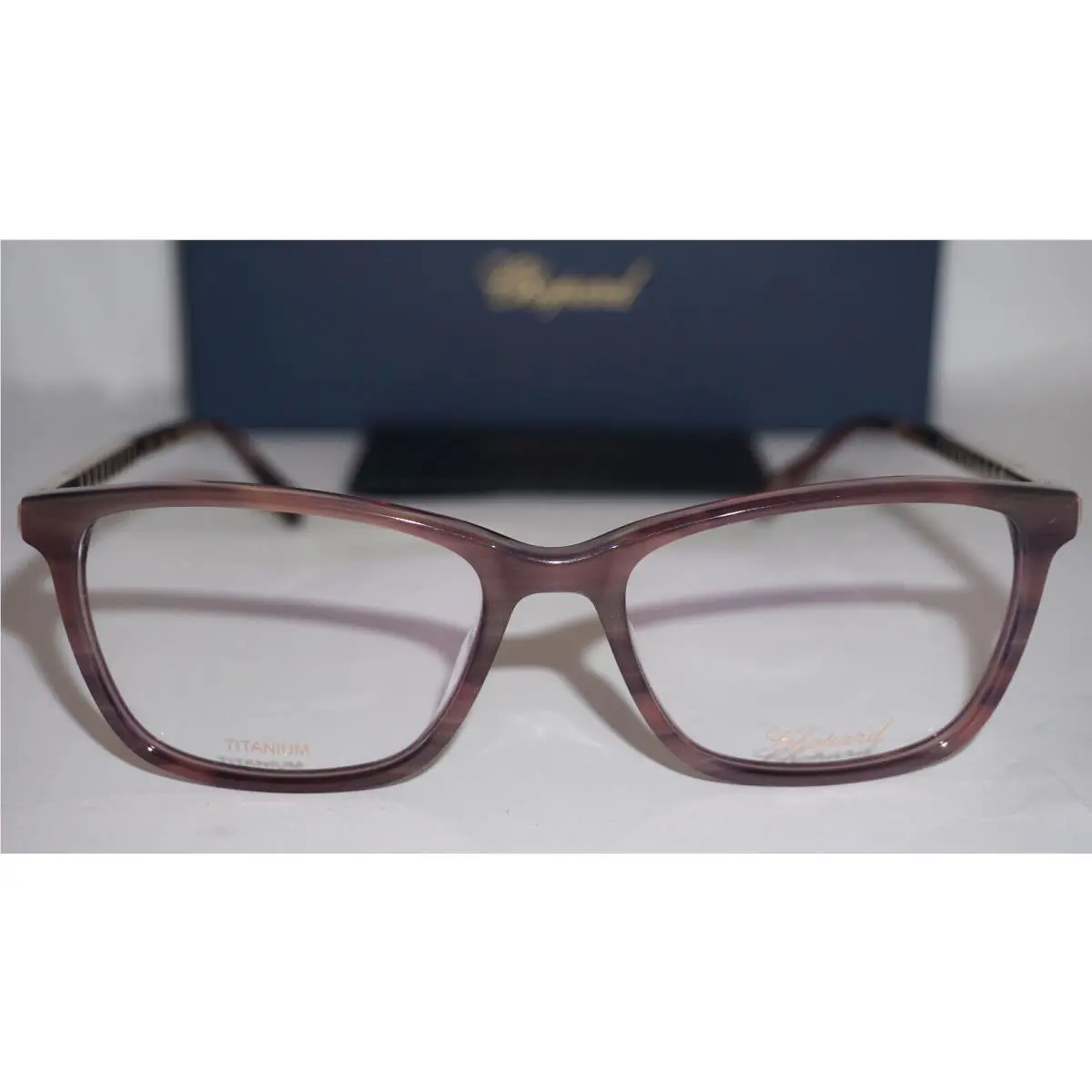 Chopard Eyeglasses Pink Transparent Gold Crystal VCH275S 0ACL 54 17 140