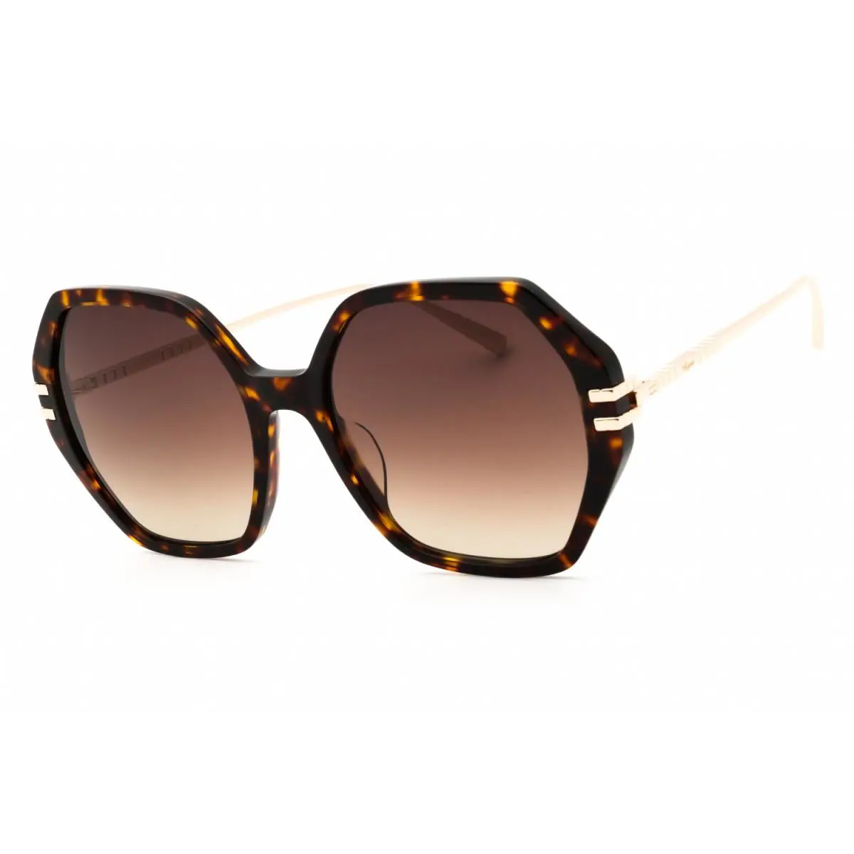 Chopard SCH370M 04BL Dark Havana/brown Gradient 57-19-135 Sunglasses