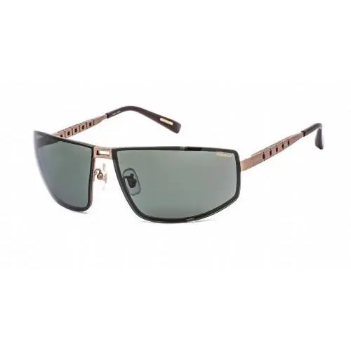 Chopard SCHB02M L45P Shiny Gold / Green Lens Mens Sunglasses 66mm - Frame: Gold, Lens: Green