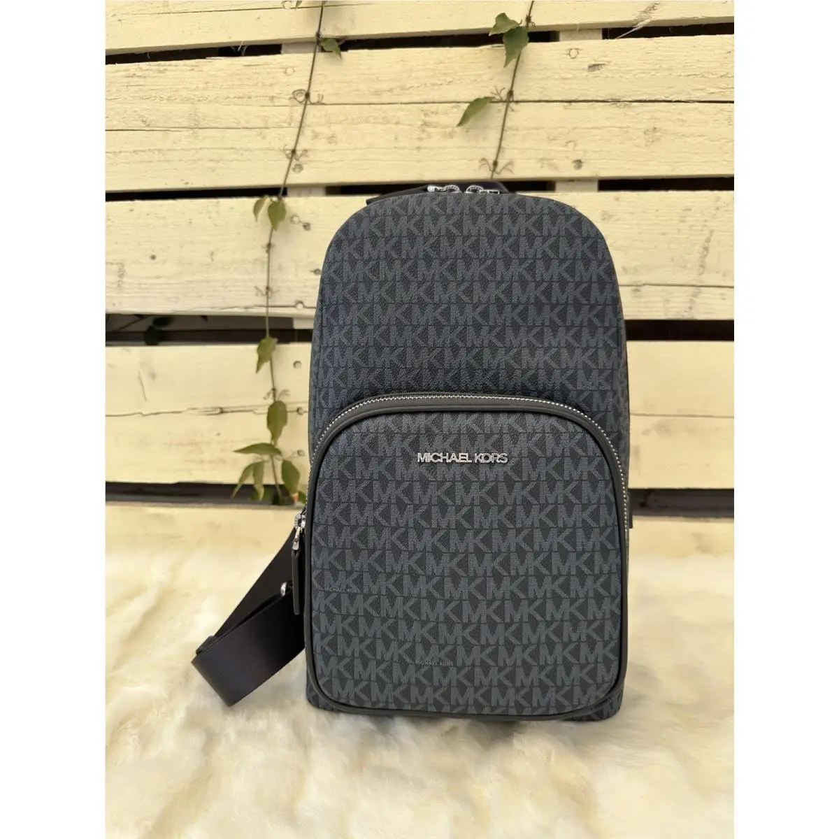 Cooper Commuter Sling Pack - Admiral Blue by Michael Kors