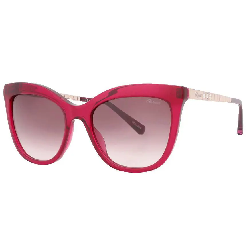 Chopard Brown Gradient Cat Eye Ladies Sunglasses SCH260S 01BV 54