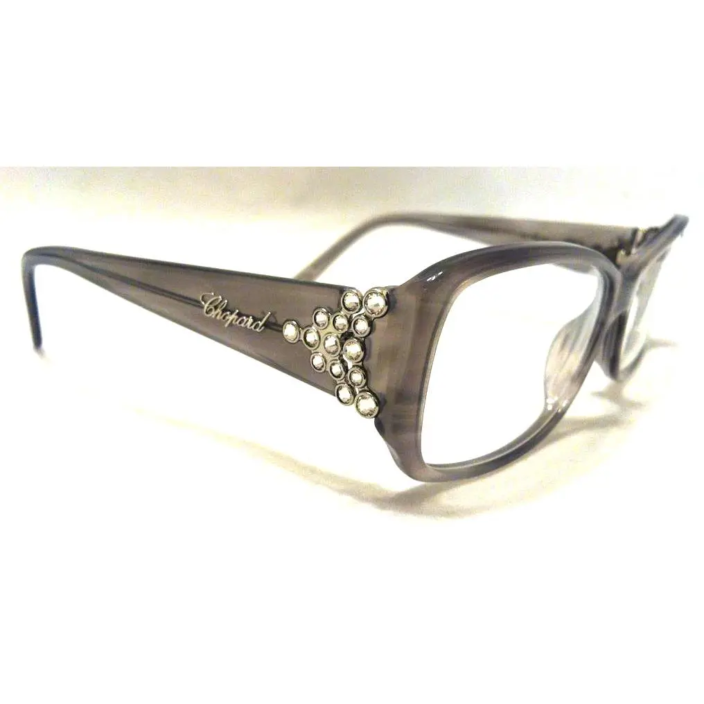 Chopard VCH093S Vch 093S 712 53-15-135 with Rhinestones Eyewear Glasses Frame - Frame: Transparent Gary