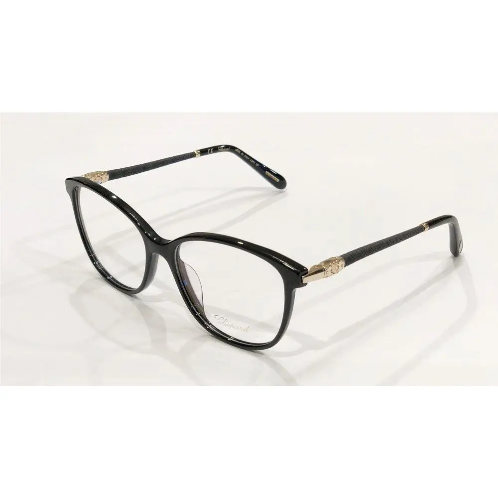 Chopard Eyeglasses VCH255S Vch 255 S 0700 Black/23K Gold Optical Frame 54-16-135