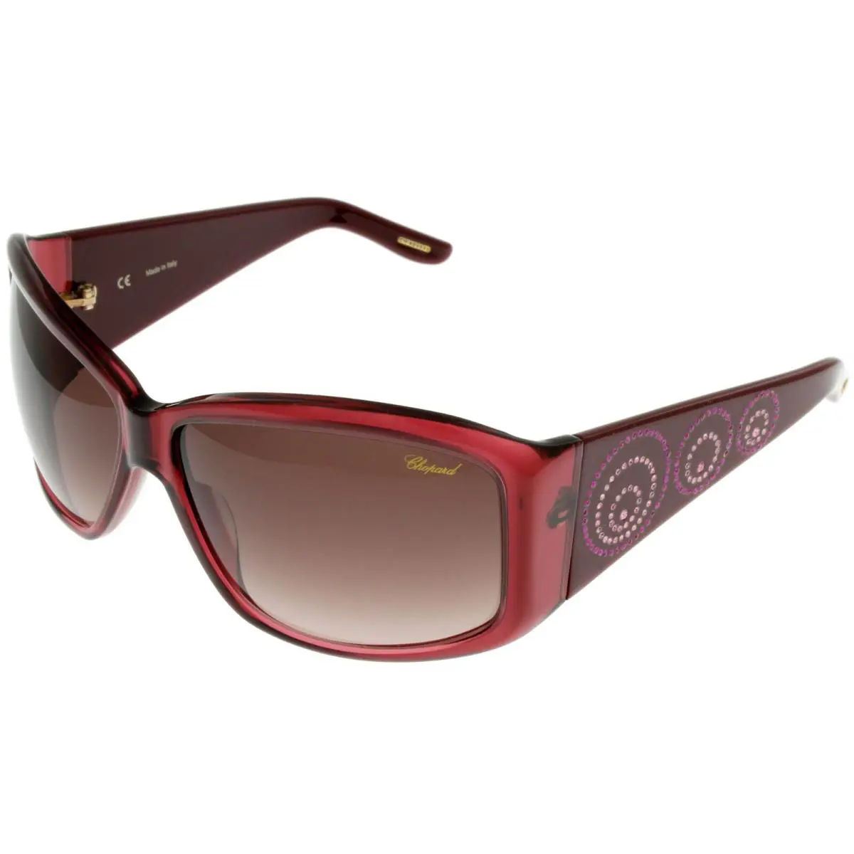 Sunglasses Women Rectangular Bordeaux/light and Dark Pink SCH0565 09HG by Chopard