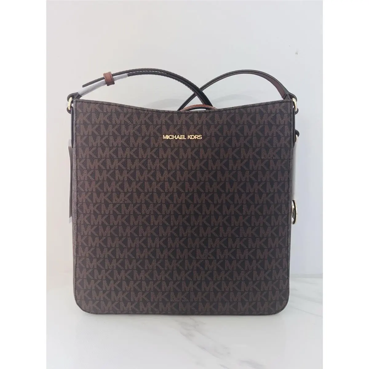 Jet Set Travel Large Messenger Bag Crossbody Purse Brown by Michael Kors
