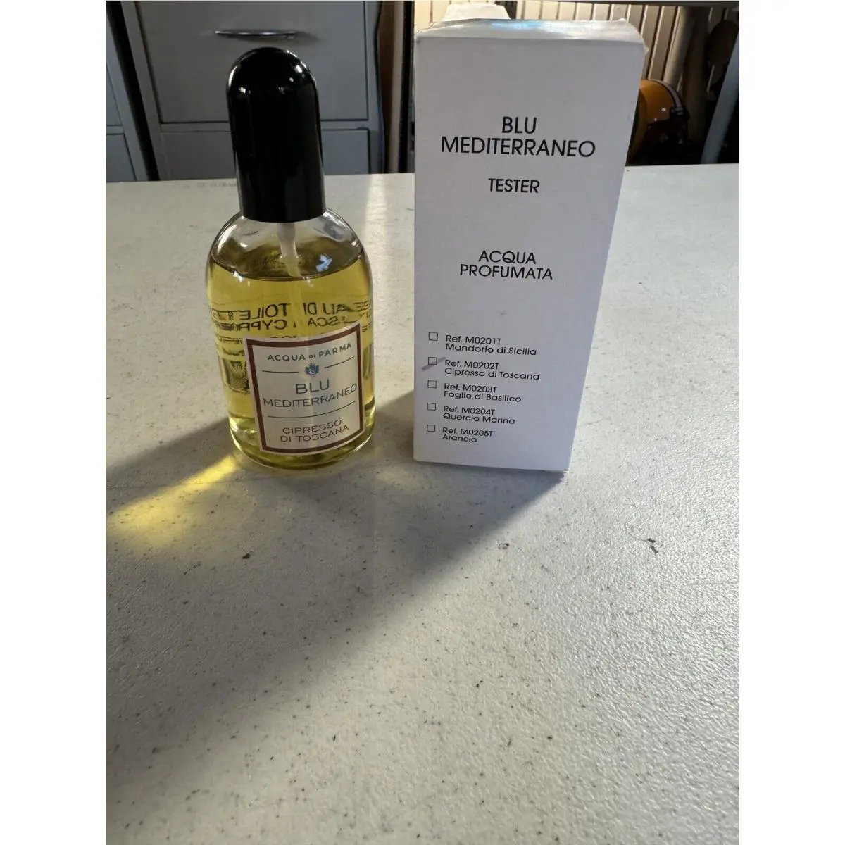 Acqua Di Parma Blu Mediterraneo Cipresso di Toscano 100ml Tester