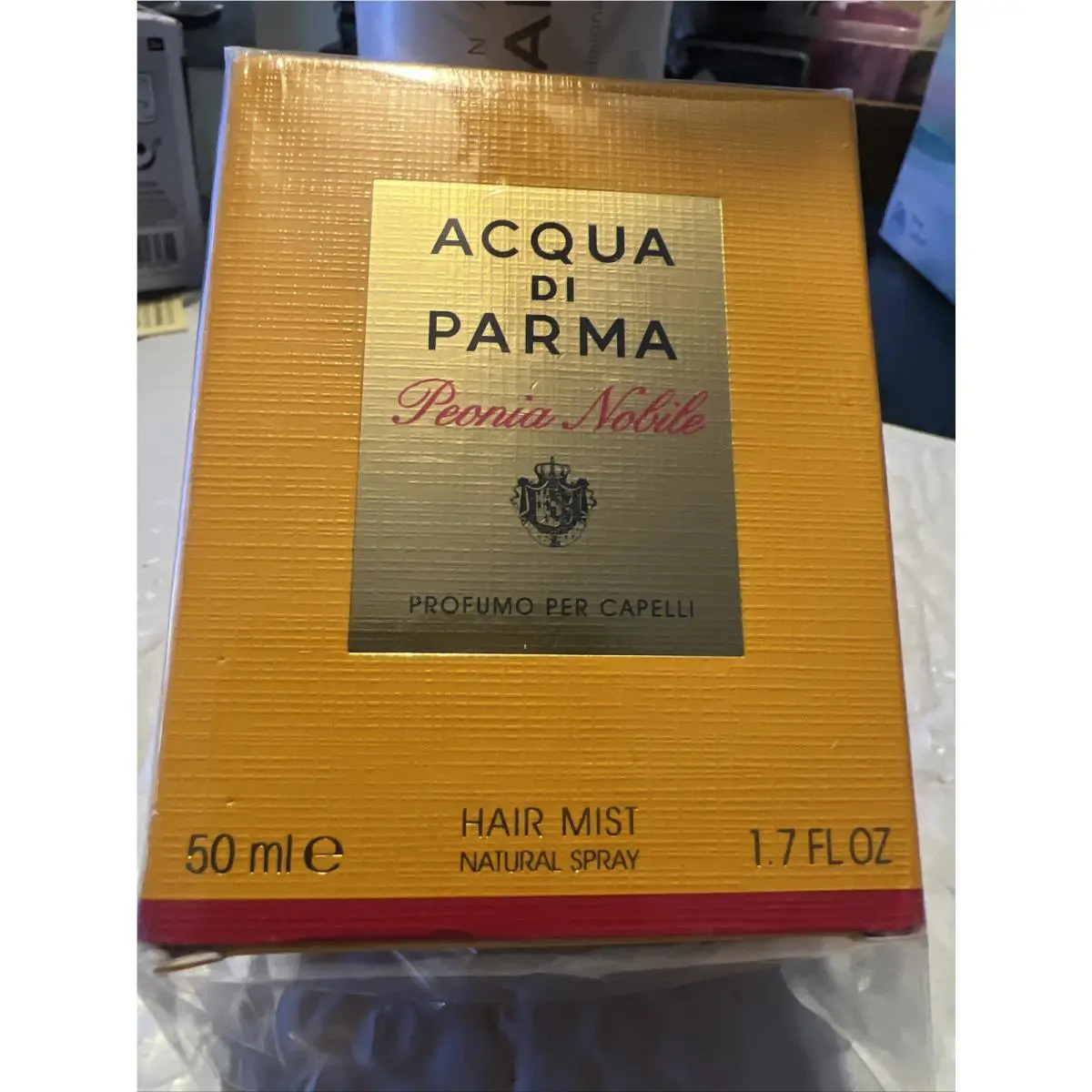 Acqua DI Parma Peonia Nobile Hair Mist Natural Spray 50 ML/1.7 Fl.oz