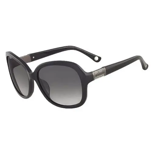 Michael Kors MKS298 001 Isabelle Black Swarovski Crystal Sunglasses 57m