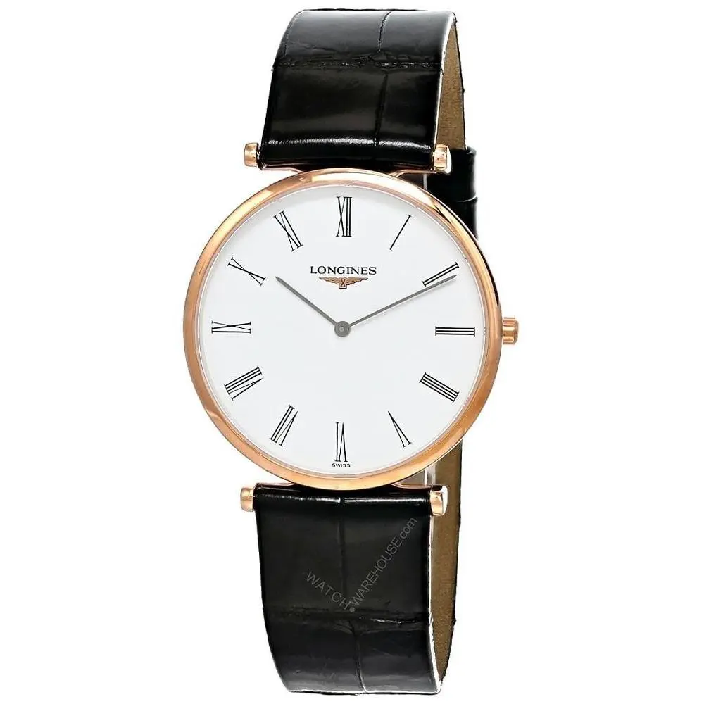 Longines La Grande Classique 33MM Leather Strap Unisex Watch L4.709.1.21.2