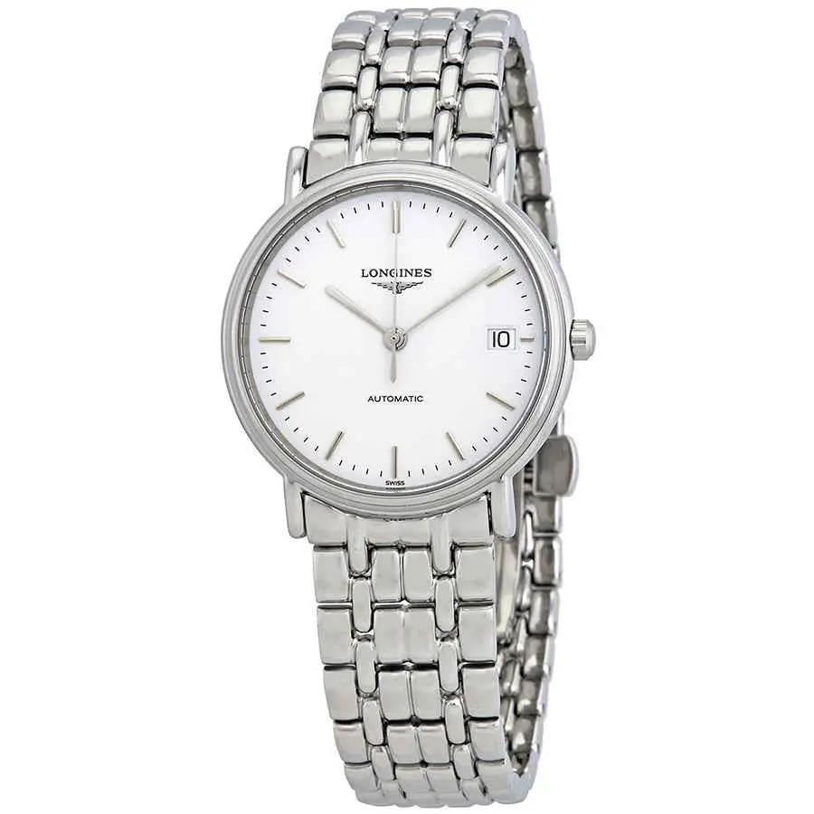 Presence Automatic White Dial Ladies Watch L4.821.4.12.6 by Longines