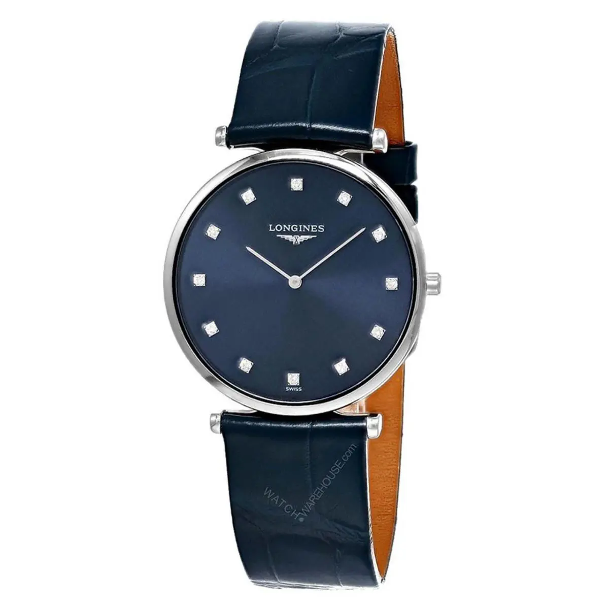 Longines La Grande Classique 33mm Blue Diamond Dial Unisex Watch L4.709.4.97.2