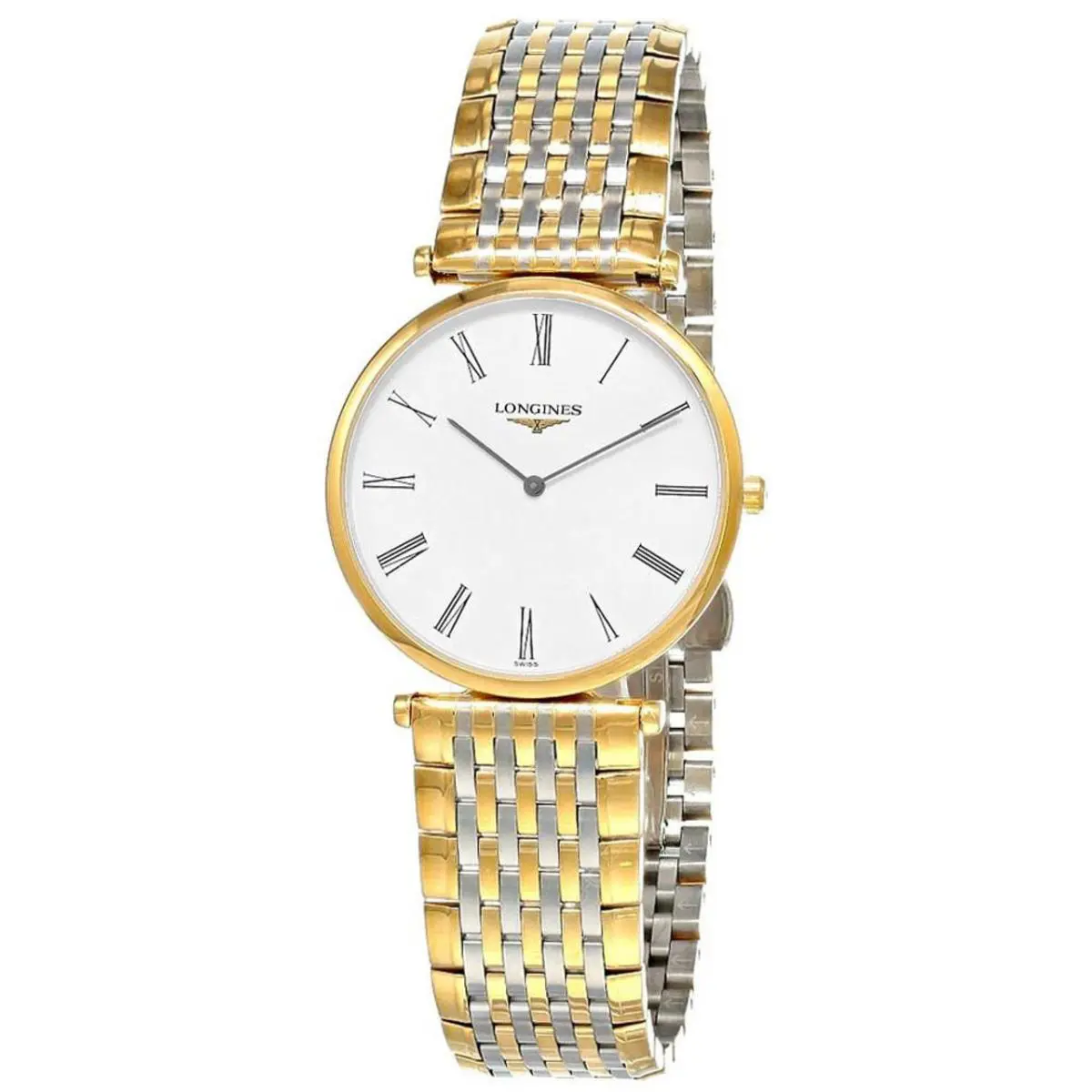 Longines Quartz La Grande Classique 33 Two-tone Gold Unisex Watch L4.709.2.21.D