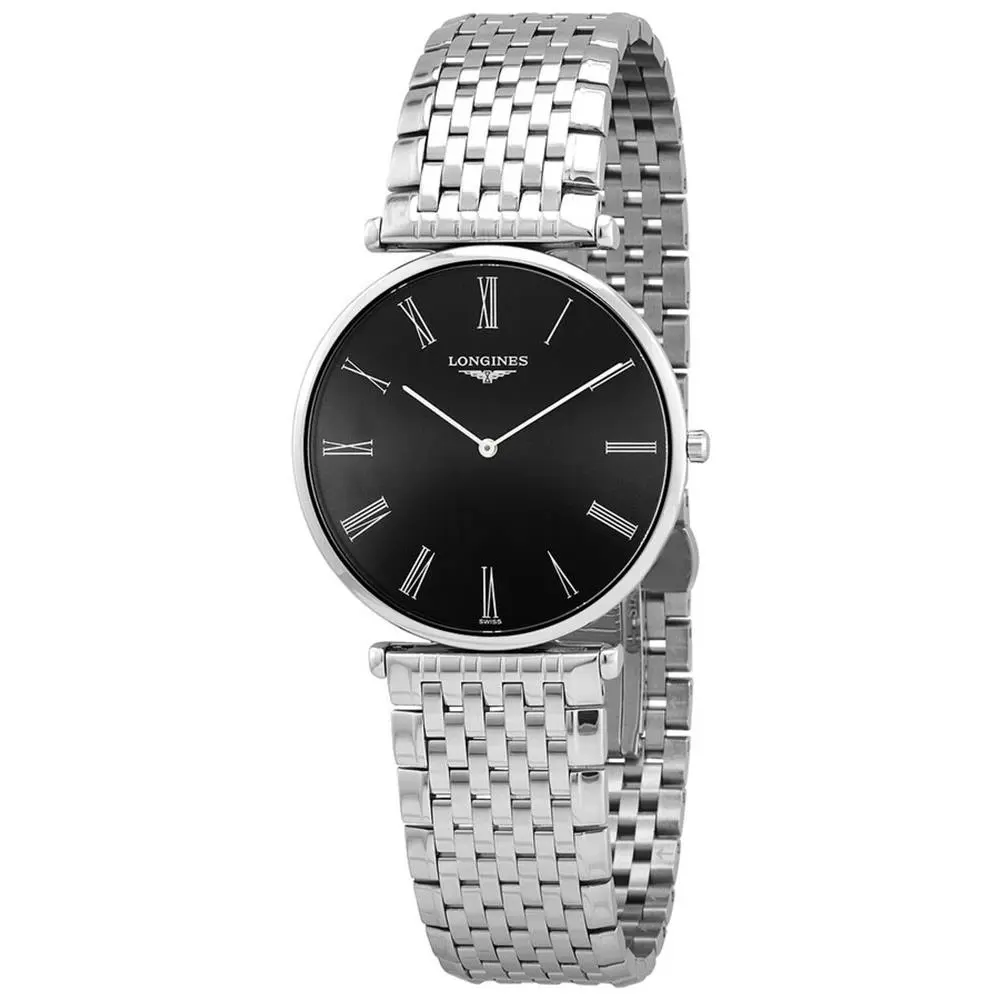 Longines La Grande Classique 37MM Black Dial Unisex Watch L4.766.4.51.6