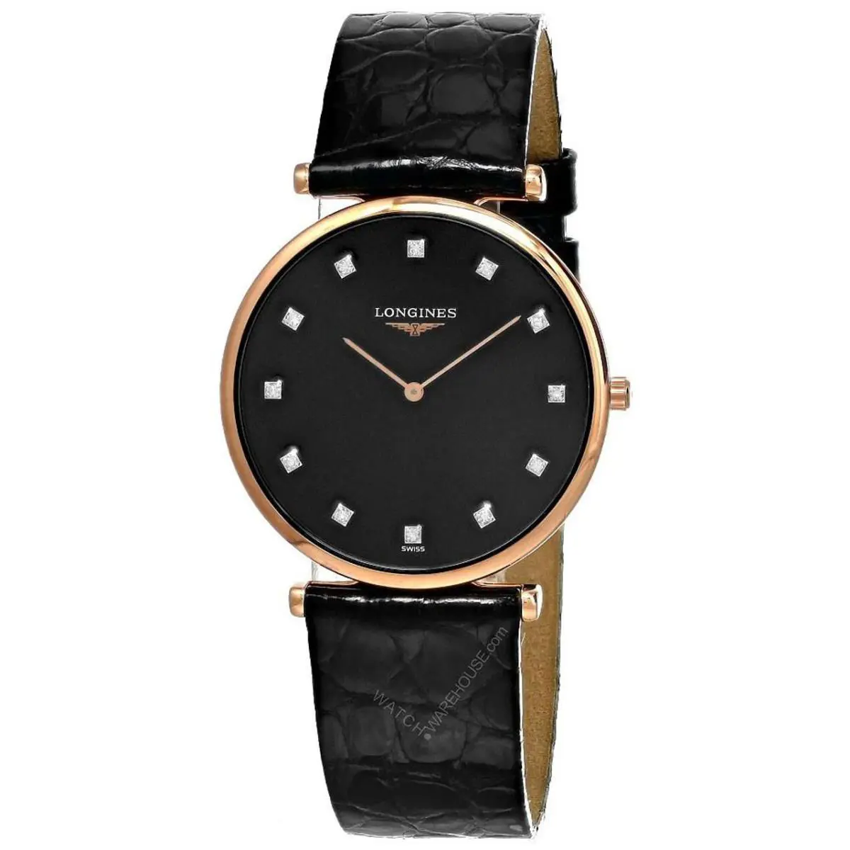 La Grande Classique 33mm 12 Diamond Unisex Watch L4.709.1.57.2 by Longines