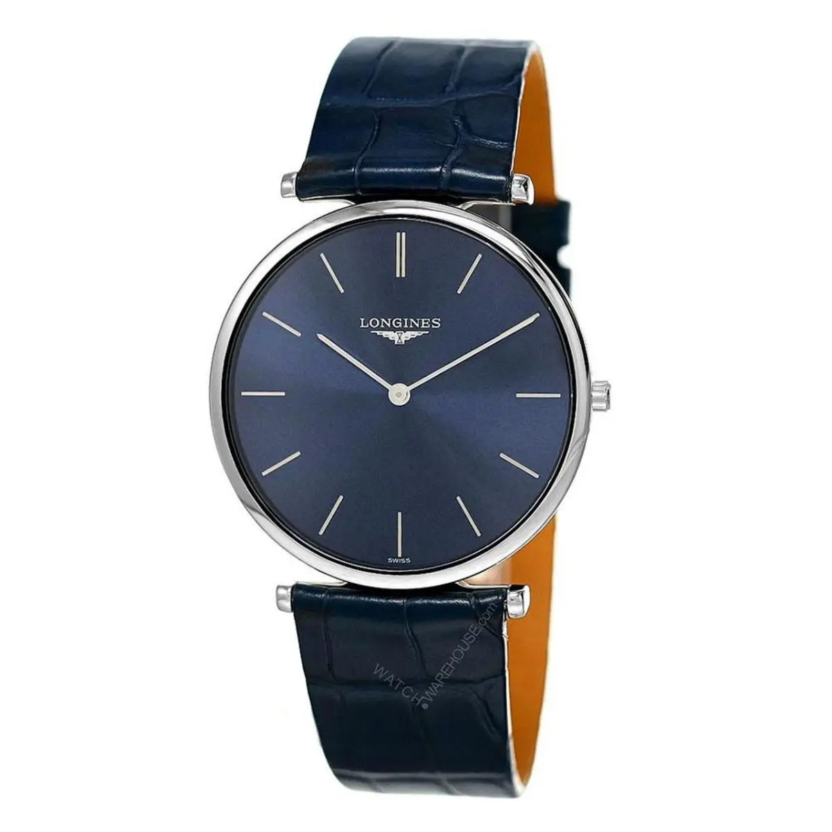 La Grande Classique 36MM Blue Leather Watch L4.755.4.95.2 L4.755.4.95.B by Longines