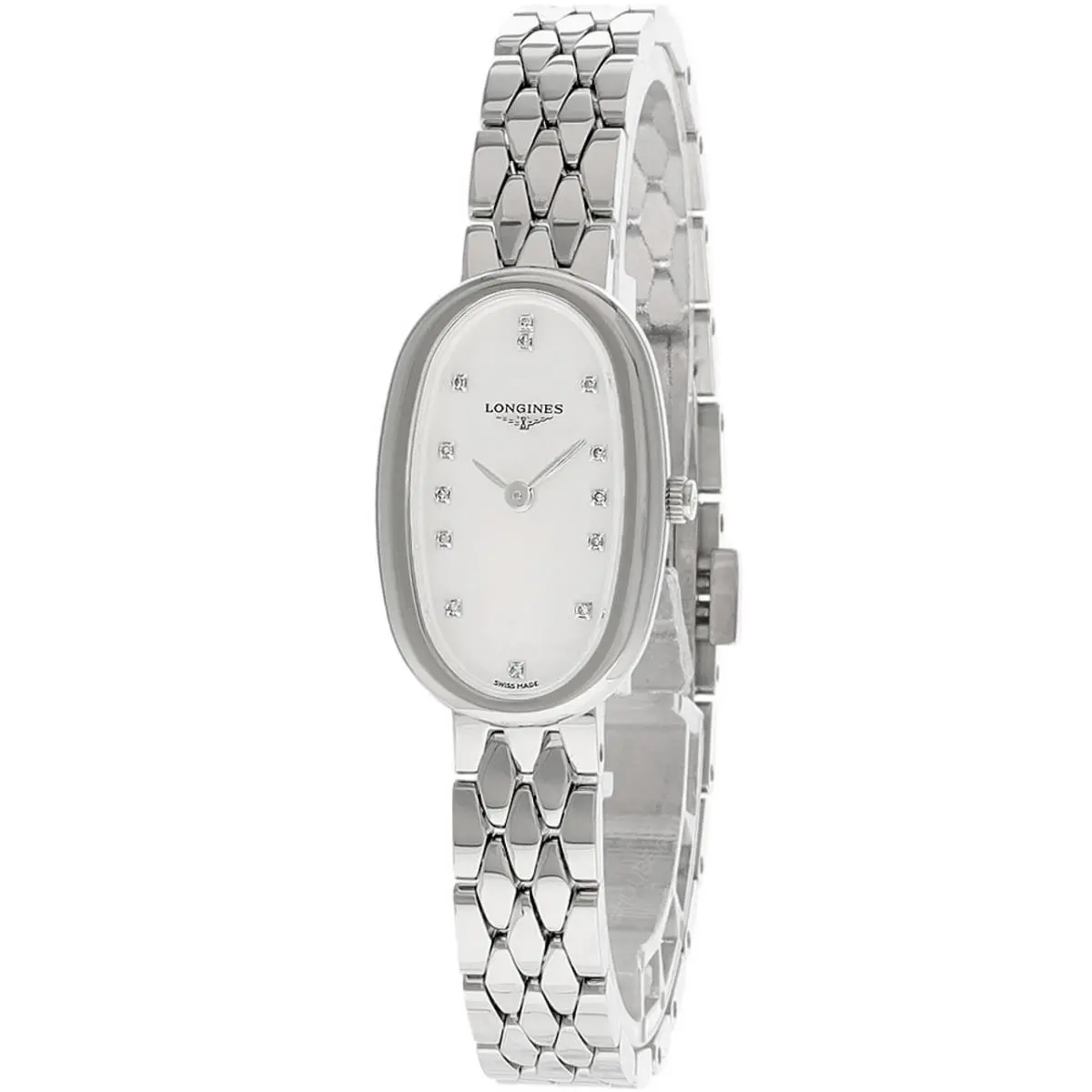 Symphonette SS Diamond Mop Dial Women`s Watch L2.305.4.87.6 by Longines