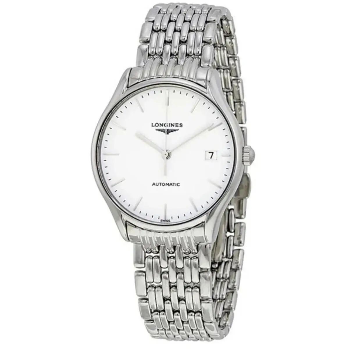 Longines Women`s Watch Lyre Automatic Stainless Steel Bracelet L4.860.4.12.6