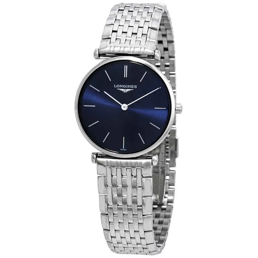 La Grande Classique Blue Dial Ladies Watch L45124956 by Longines