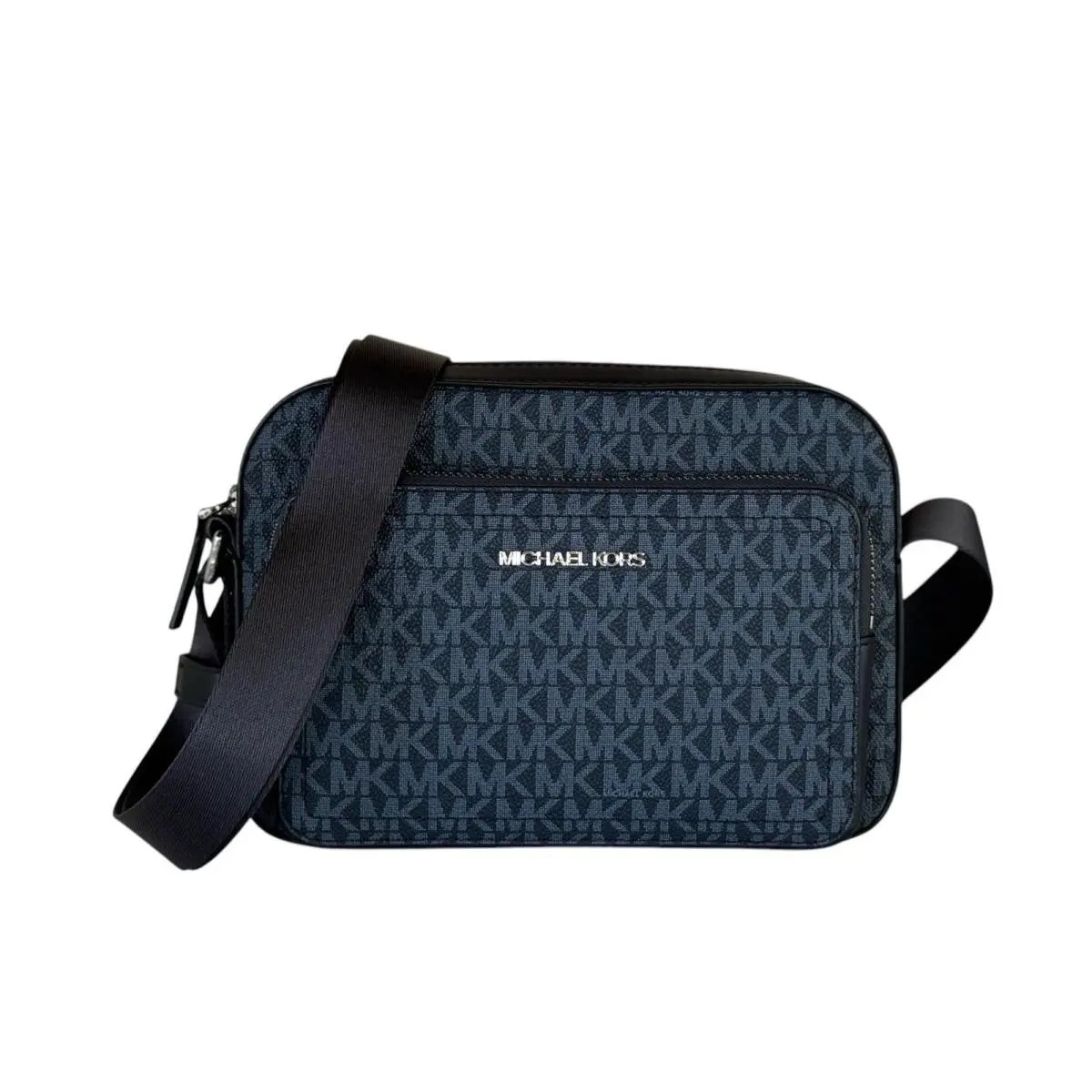 Michael Kors Cooper East West Shoulder Crossbody Flight Bag Admiral/pale Blue