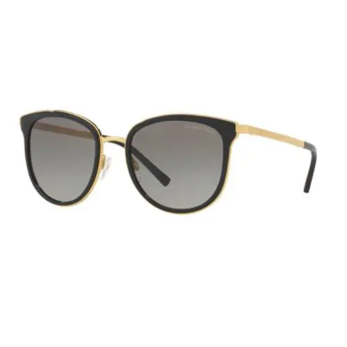 Michael Kors MK1010 110011 Black/gold Square 54 mm Women`s Sunglasses