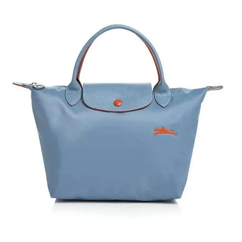 Le Pliage Club Type S Small Tote Green Blue Pink Yellow Black Rust Blue Mist by Longchamp