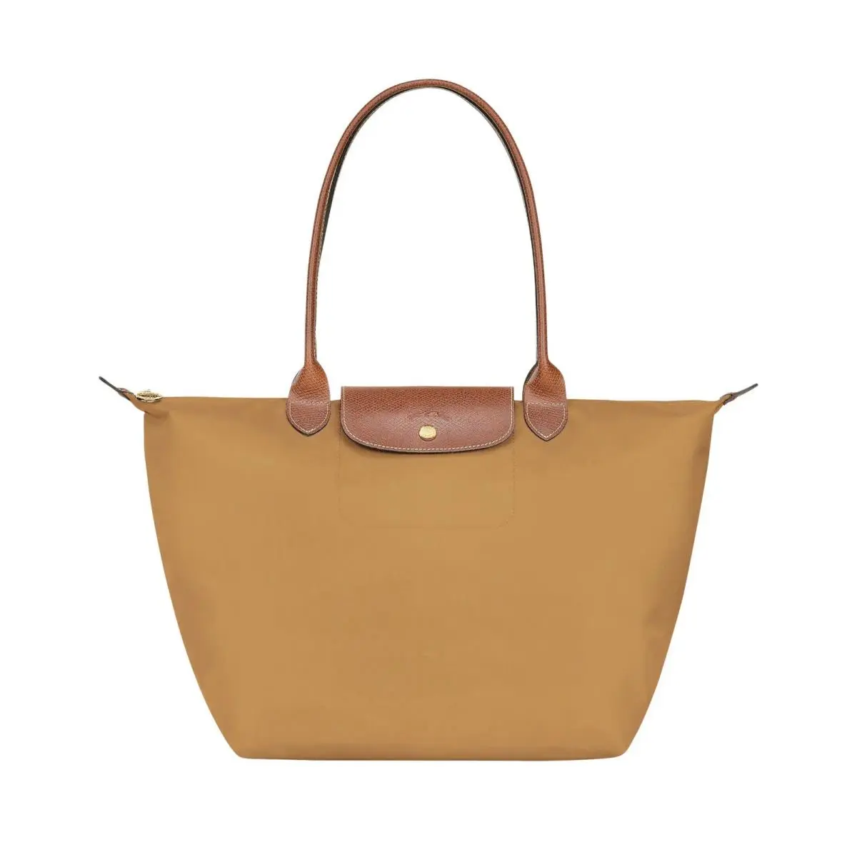 Le Pliage Large Nylon Shoulder Tote 1899089 Multi Colors Fawn by Longchamp