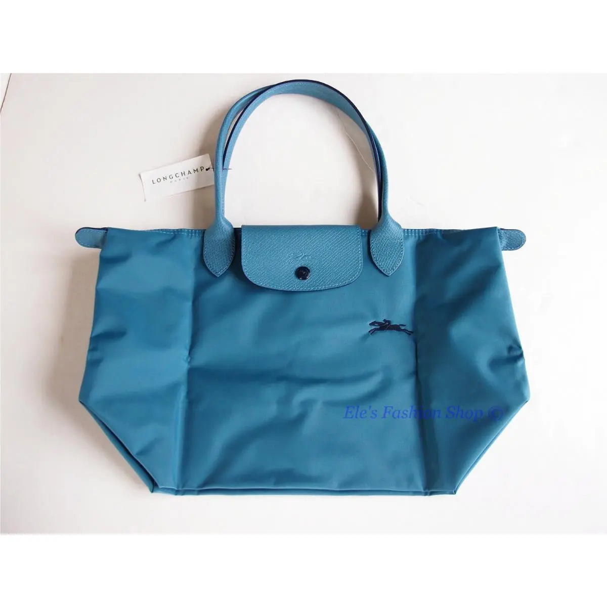 Longchamp  bag  - Longchamp Le Pliage - Pliage - Thunderstorm Blue, Handle/Strap: Multicolor, Hardware: Multicolor