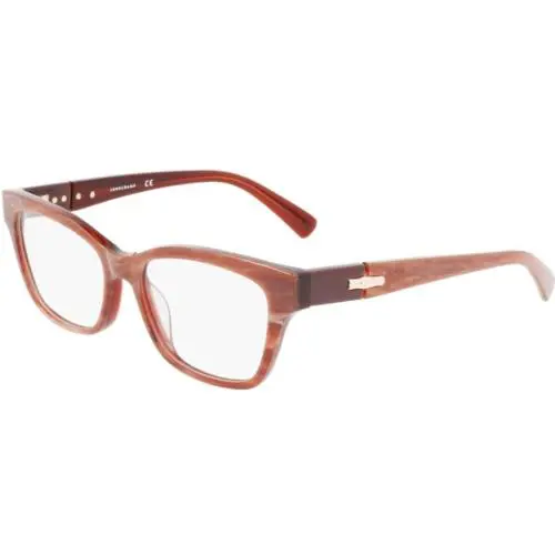 LO-2697 604 Red Marble Eyeglasses 53/16/140 by Longchamp