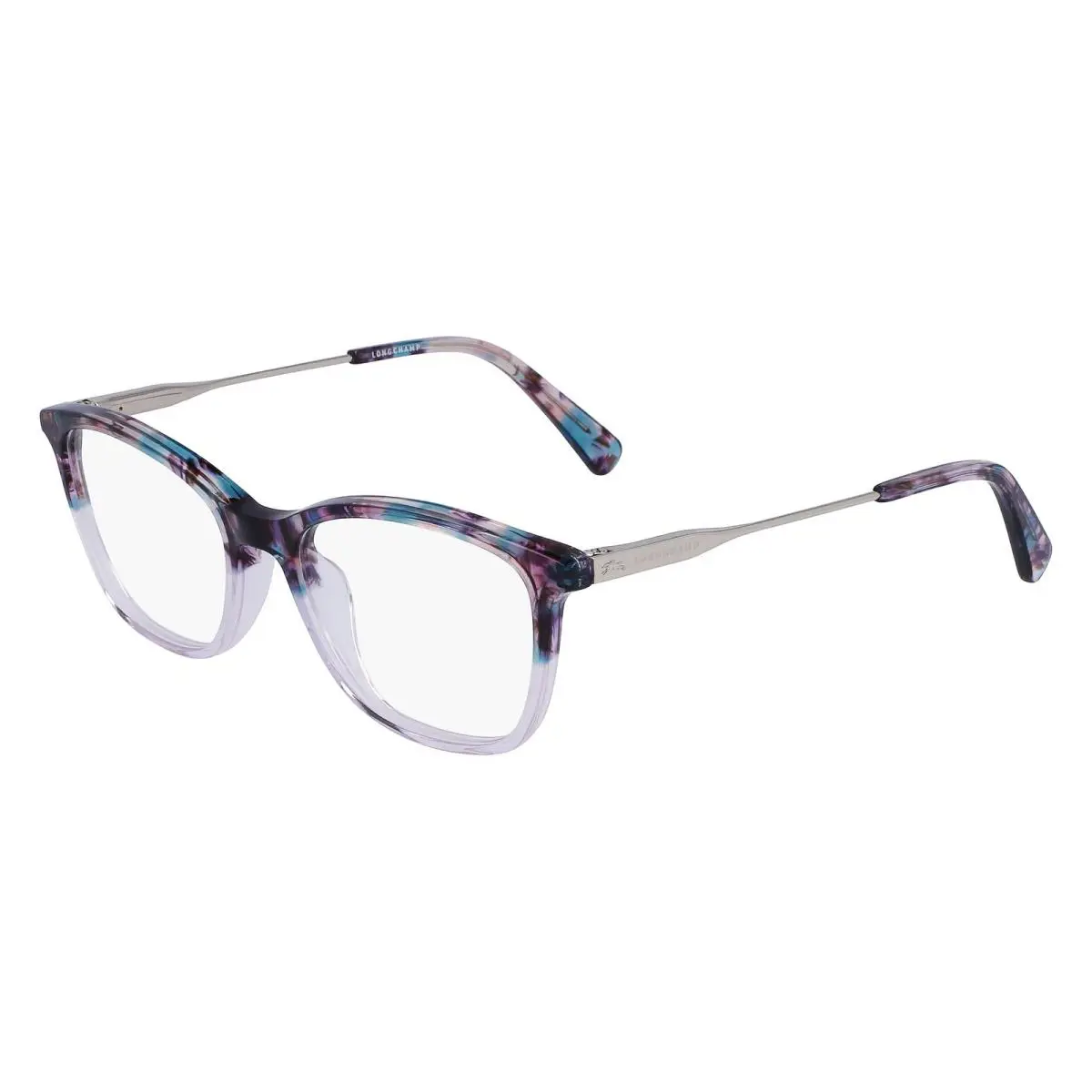 LO2683 Eyeglasses 427 Textured Petrol Gradient by Longchamp