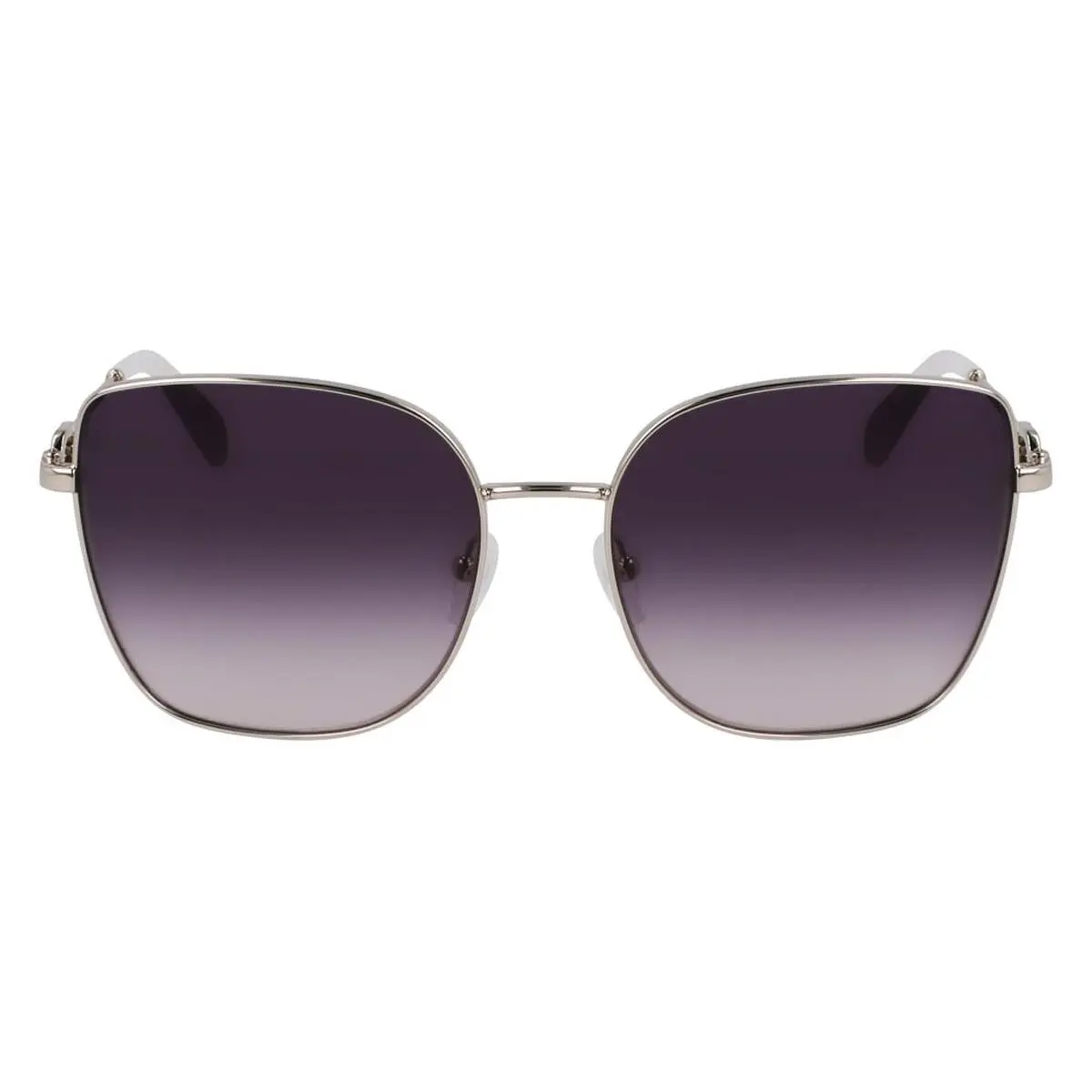 LO177S Sunglasses Female Silver 58mm by Longchamp