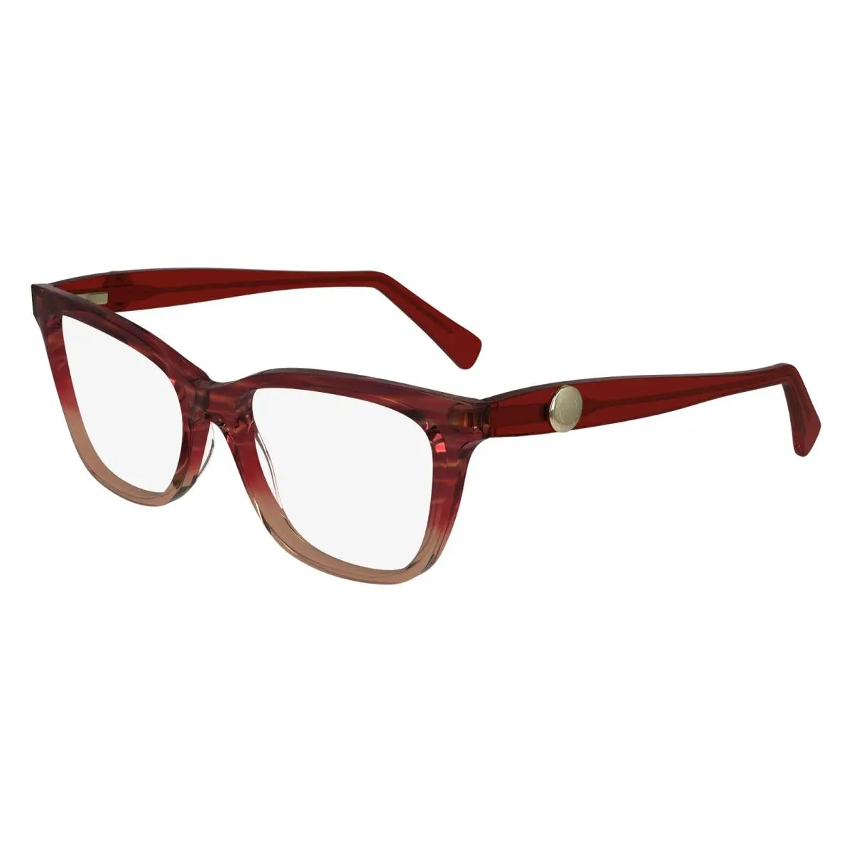 Longchamp LO2744 Textured Red 606 Eyeglasses