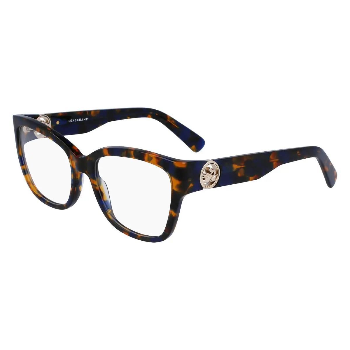 LO-2712 430 Blue Havana Eyeglasses 53/17/140 by Longchamp