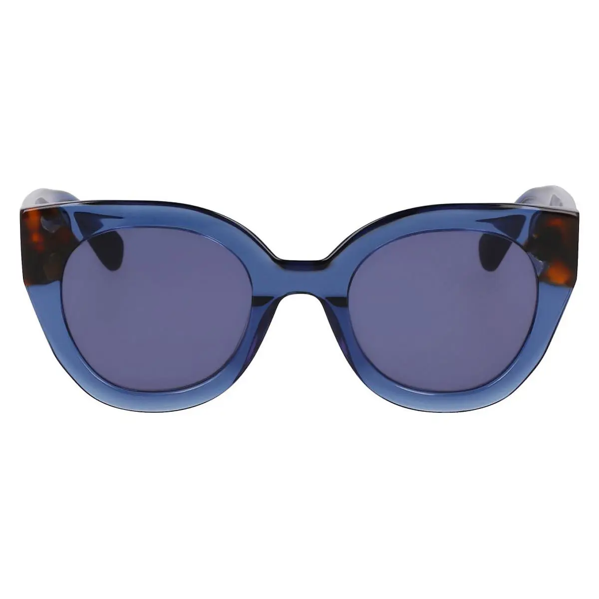 Longchamp LO750S Sunglasses Women Blue/havana 49mm - Frame: Blue/Havana