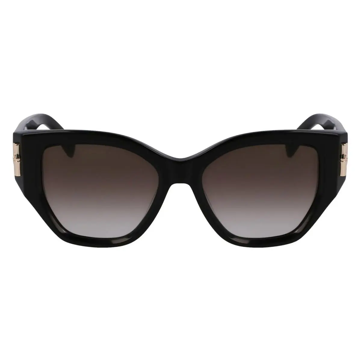 LO764S Sunglasses Female Black 51mm by Longchamp