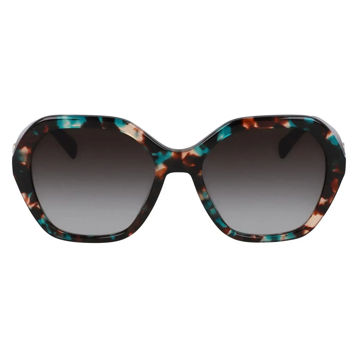 LO759S Sunglasses Women Green Havana/green 54mm by Longchamp
